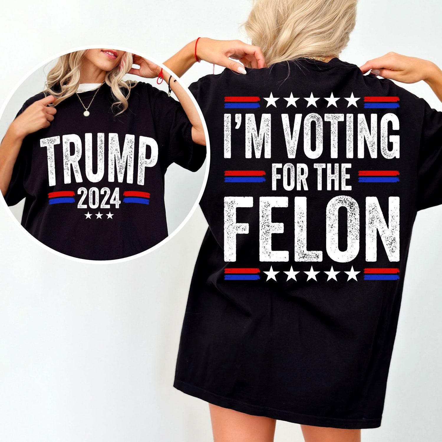 Trump 2024 Shirt | Donald Trump Election 2024 Tee| Witch Hunt image 1