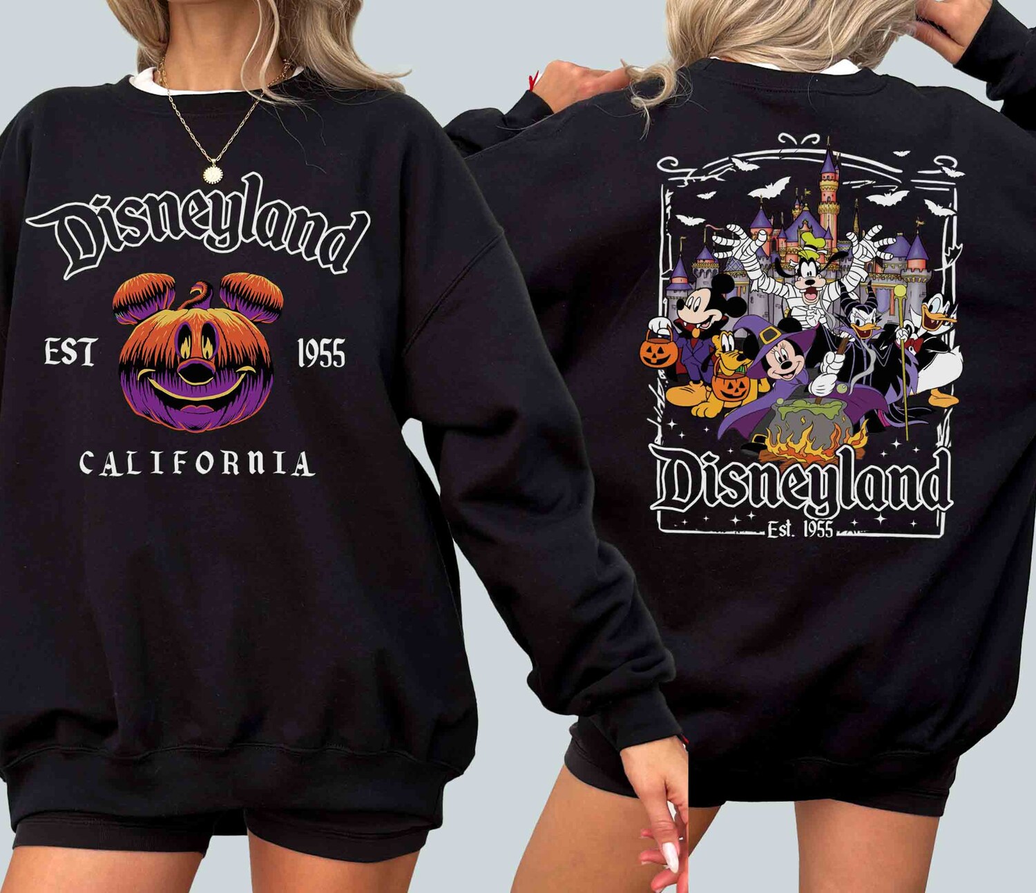 Est. 1955 Halloween Shirt | Oogie Boogie Bash Party Sweatshirt | Halloween Apparel image 0