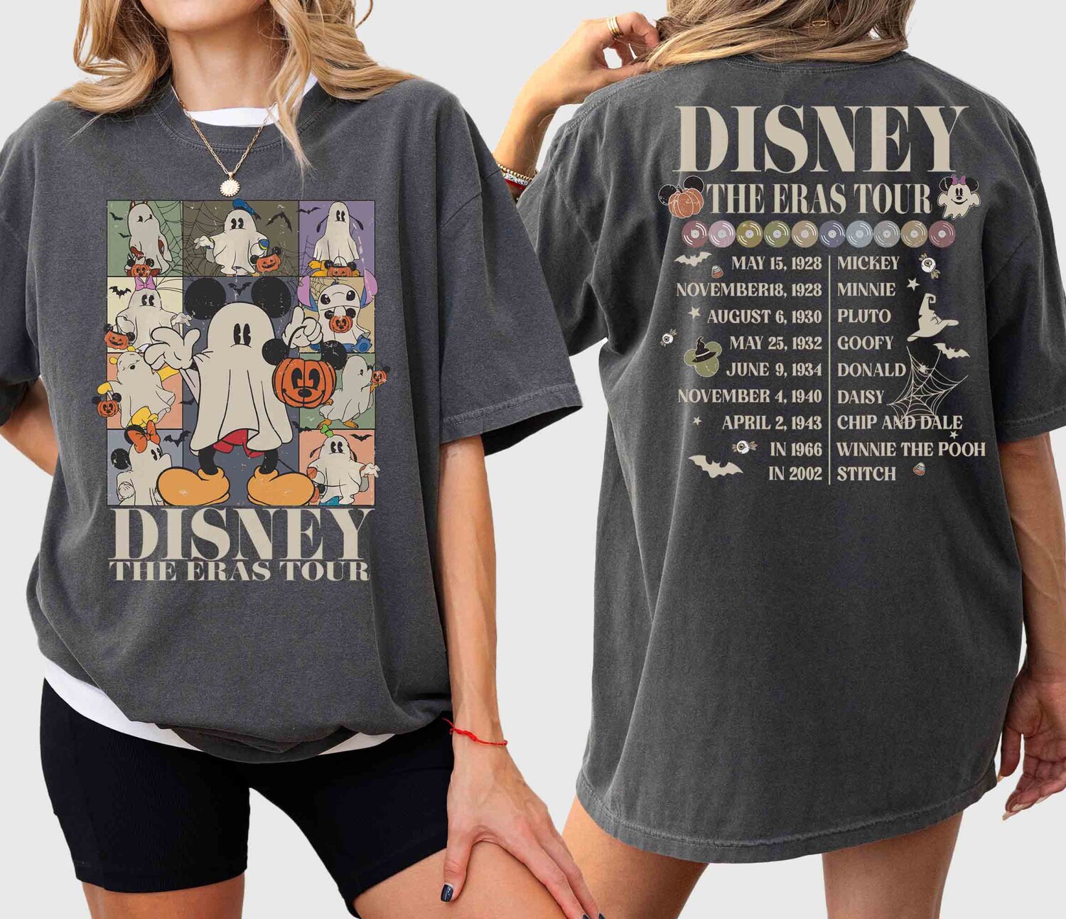 Retro Halloween Shirt Mickey Ghost Not So Scary Party Tee Halloween Gift image 3