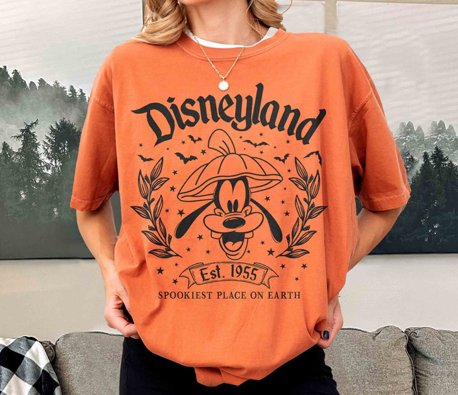 Retro Halloween Mickey Shirt - Spookiest Place on Earth Halloween Party Tee image 4