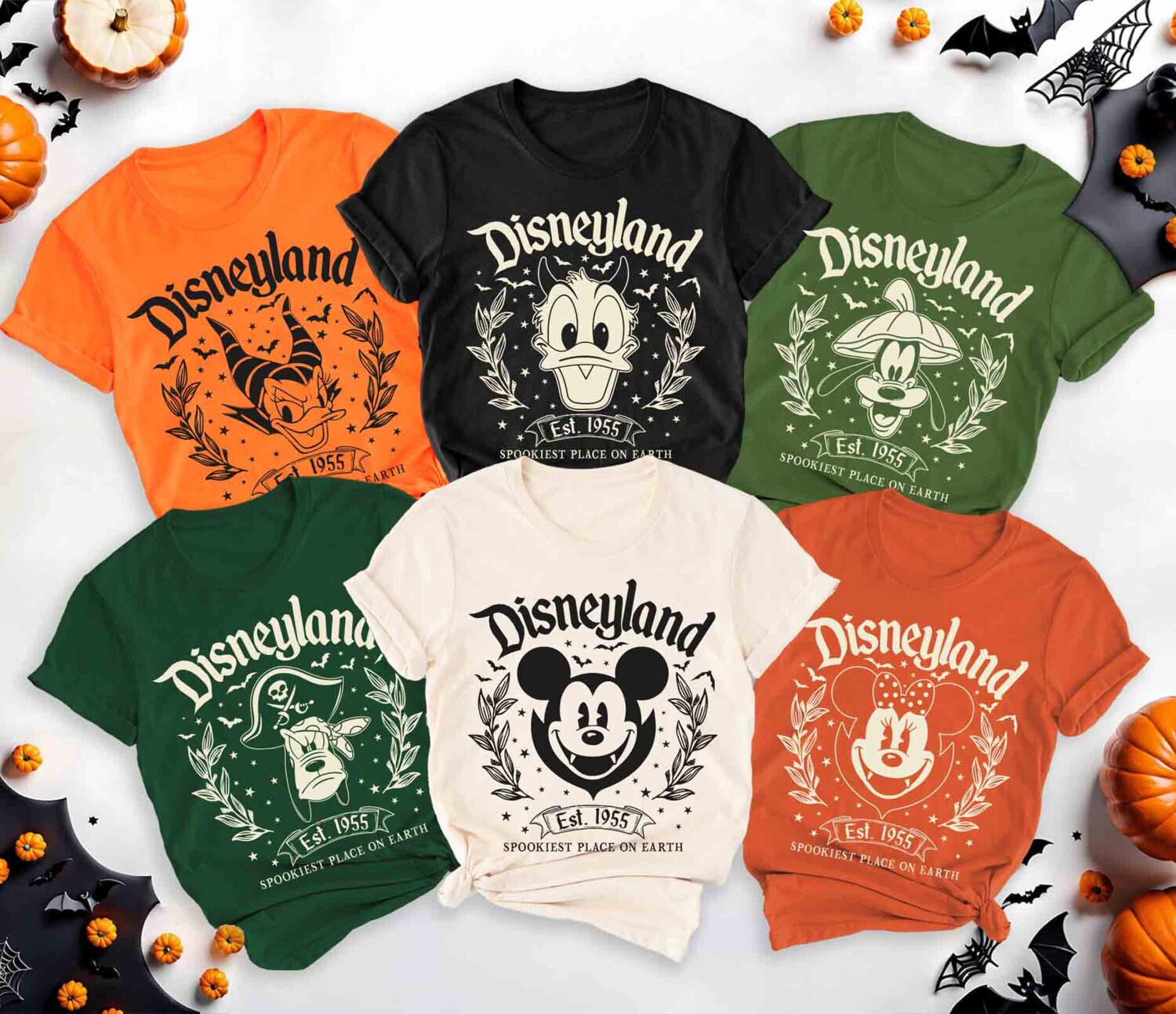 Retro Halloween Mickey Shirt - Spookiest Place on Earth Halloween Party Tee image 0