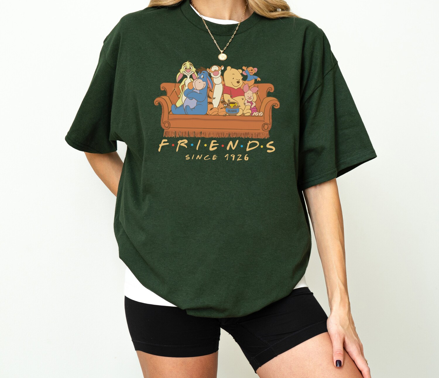 Retro Winnie the Pooh Friends Shirt | Pooh and Friends Tee | Winnie the Pooh Sweatshirt image 3