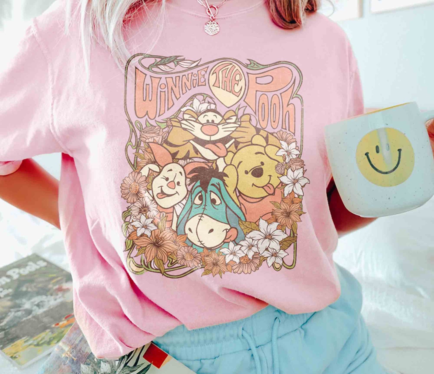 Retro Winnie the Pooh and Friends Shirt Family Trip Tee Vacation Shirt image 2