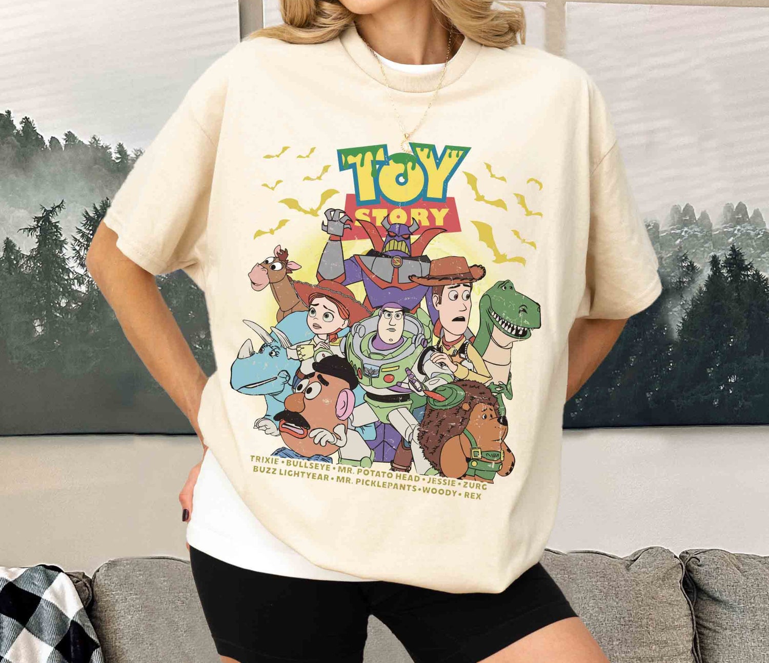 Retro Toy Story Halloween Shirt | Vintage Sweatshirt | Halloween Party 2024 image 3