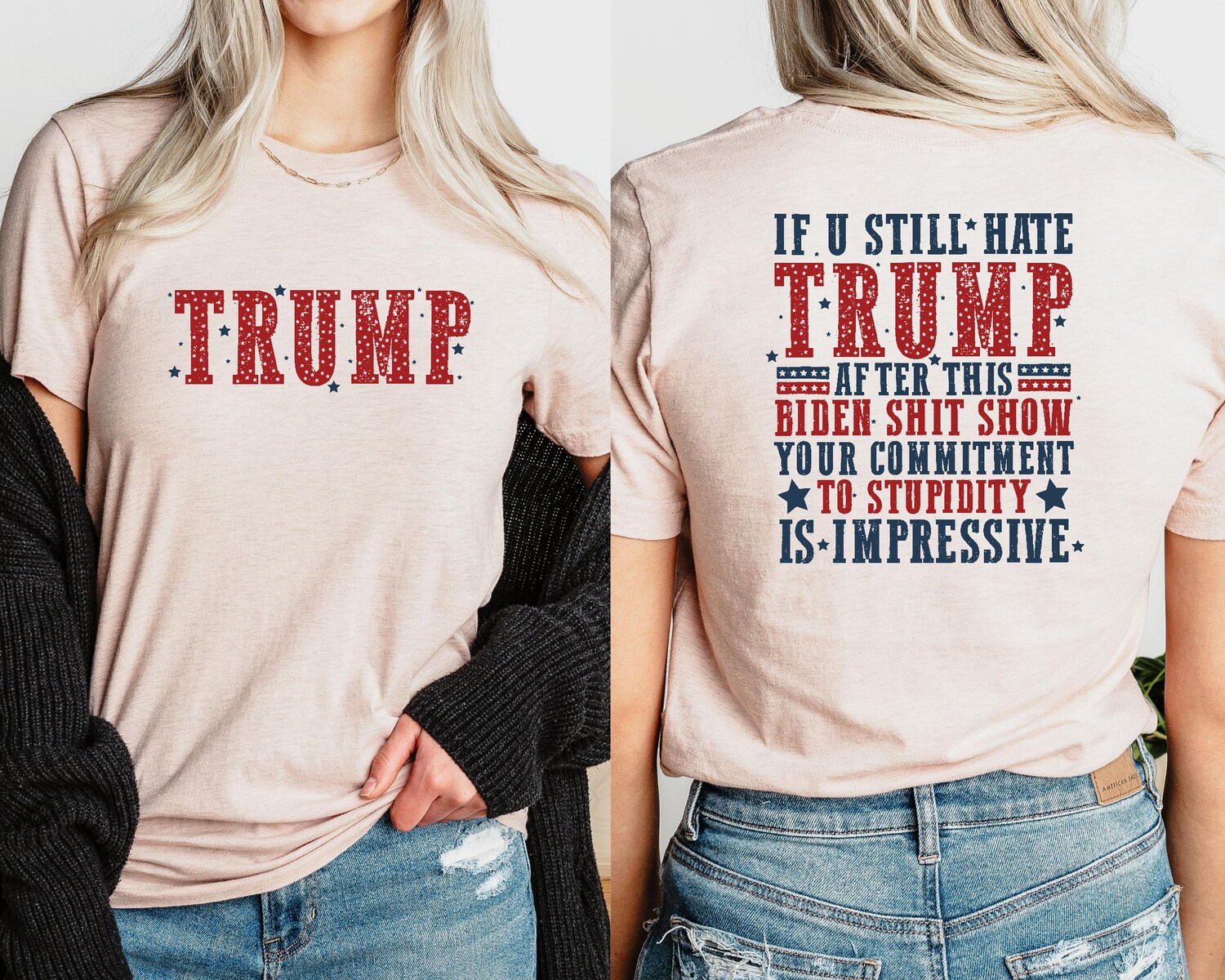 Trump 2024 Shirt | Donald Trump Supporter Tee | President Trump Election 2024 Apparel image 2