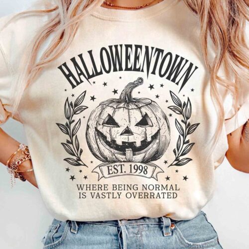 Halloweentown Est 1998 Retro Sweatshirt Halloweentown University Shirt Halloween Fall Shirt image 0