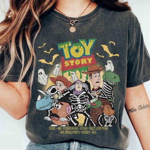 Retro Toy Story Halloween Shirt Vintage Toy Story Tee Halloween 2024 image 0