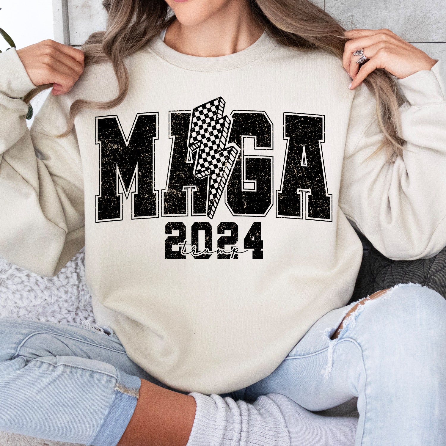 Trump 2024 Shirt Maga 2024 Election Tee Free Donald Trump Witch Hunt image 4