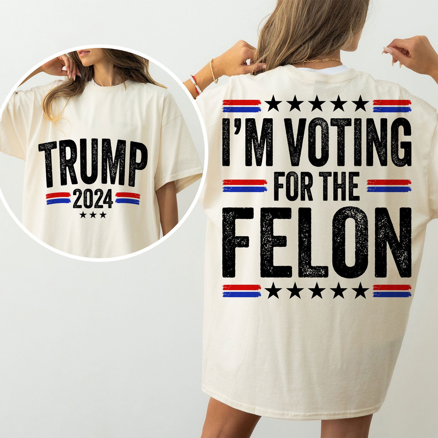 Trump 2024 Shirt | Donald Trump Election 2024 Tee| Witch Hunt image 2