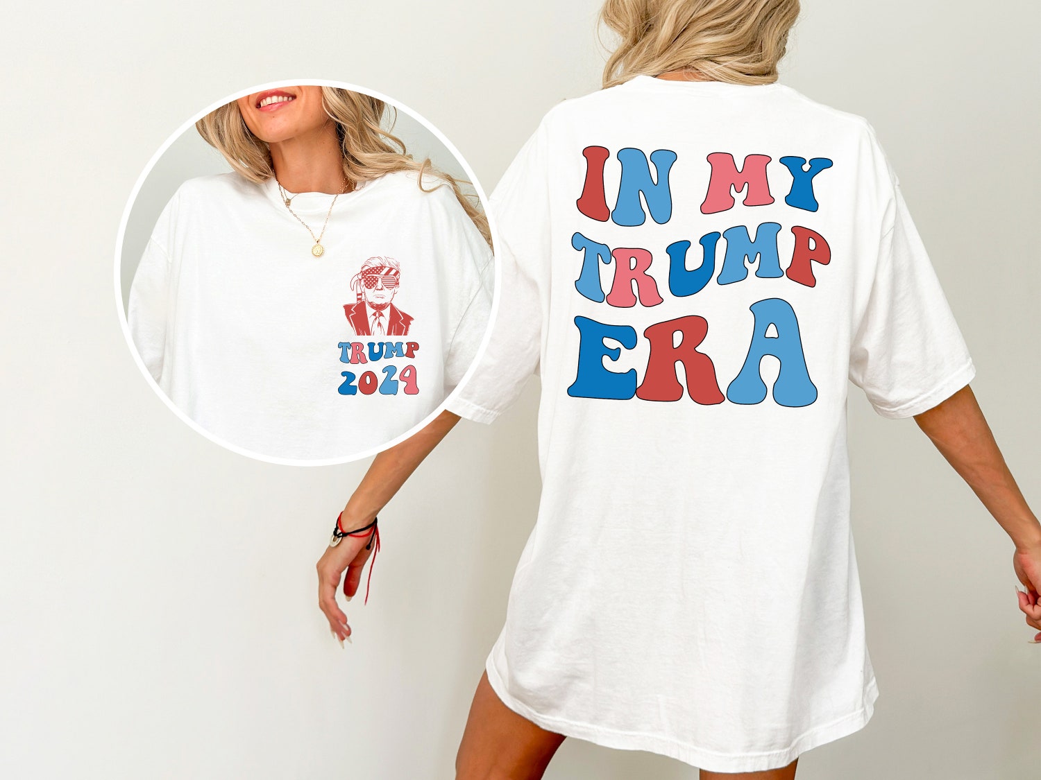 Donald Trump 2024 MAGA Shirt Republican Voting Shirt Kids Youth Toddler Gift image 1