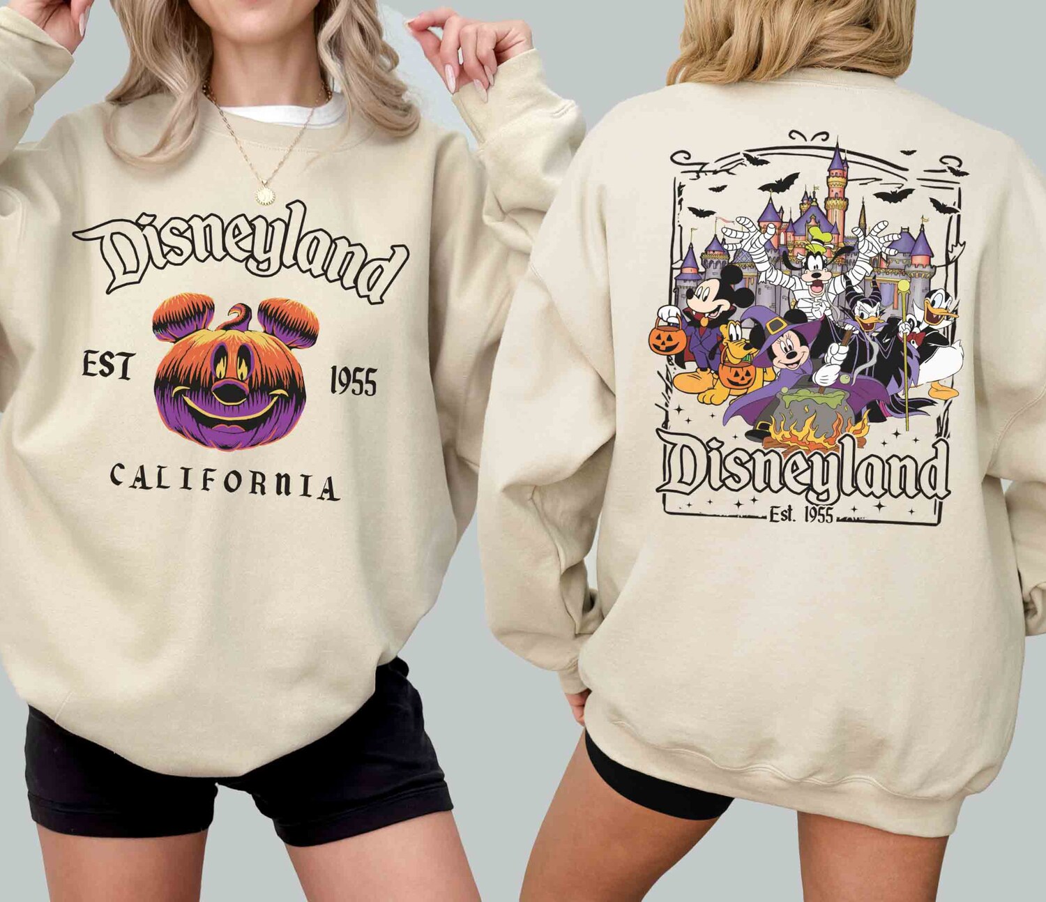 Est. 1955 Halloween Shirt | Oogie Boogie Bash Party Sweatshirt | Halloween Apparel image 4