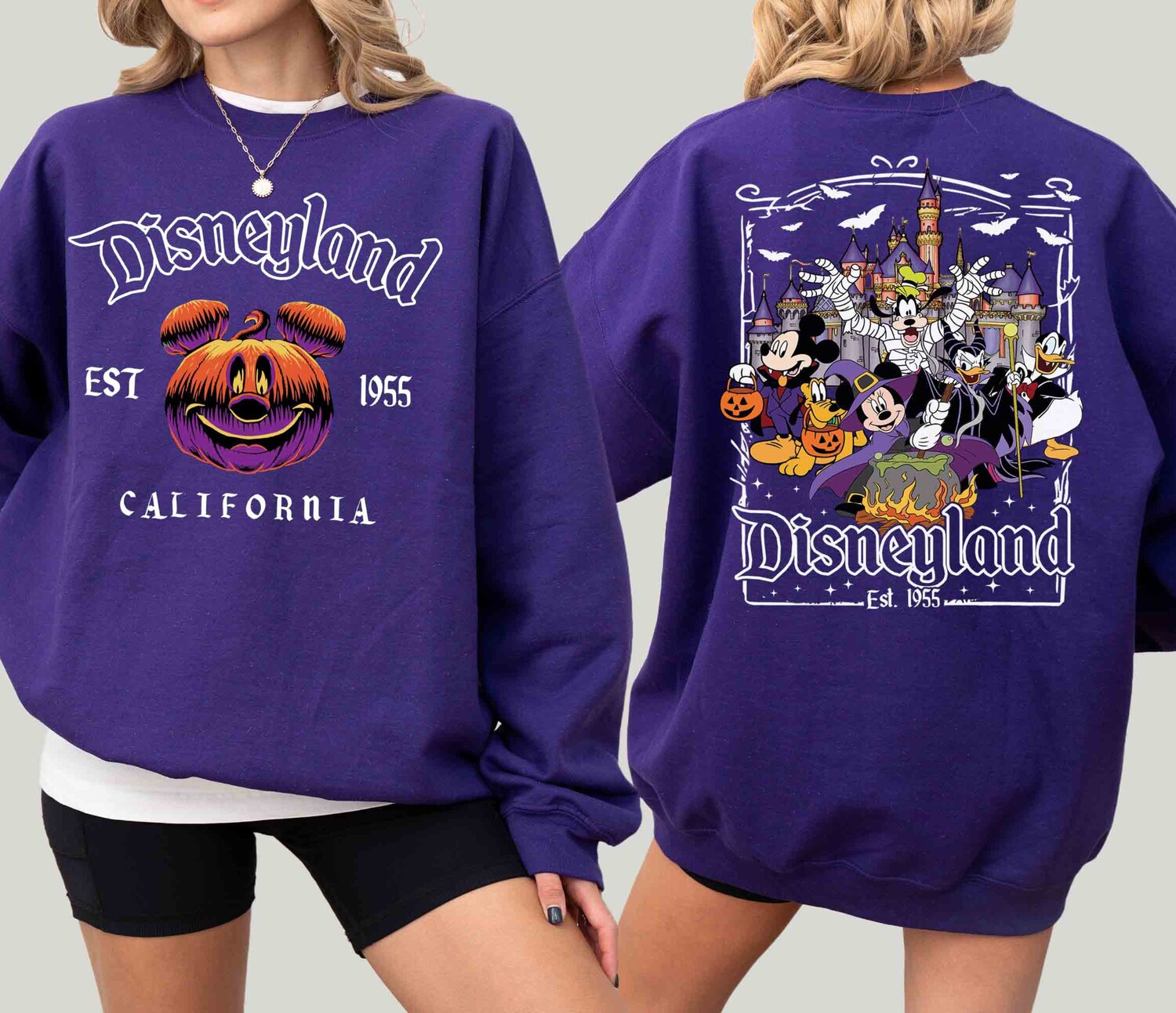 Est. 1955 Halloween Shirt | Oogie Boogie Bash Party Sweatshirt | Halloween Apparel image 2