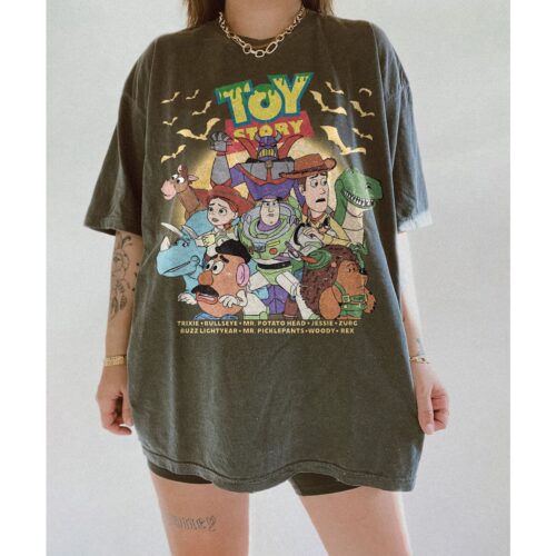 Retro Toy Story Halloween Shirt | Vintage Sweatshirt | Halloween Party 2024 image 0