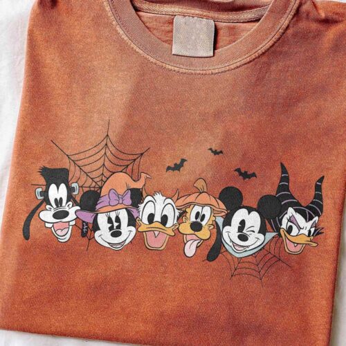 Spooky Mickey Mouse Halloween Shirt Pumpkin Boo Shirt Spooky Shirt image 0