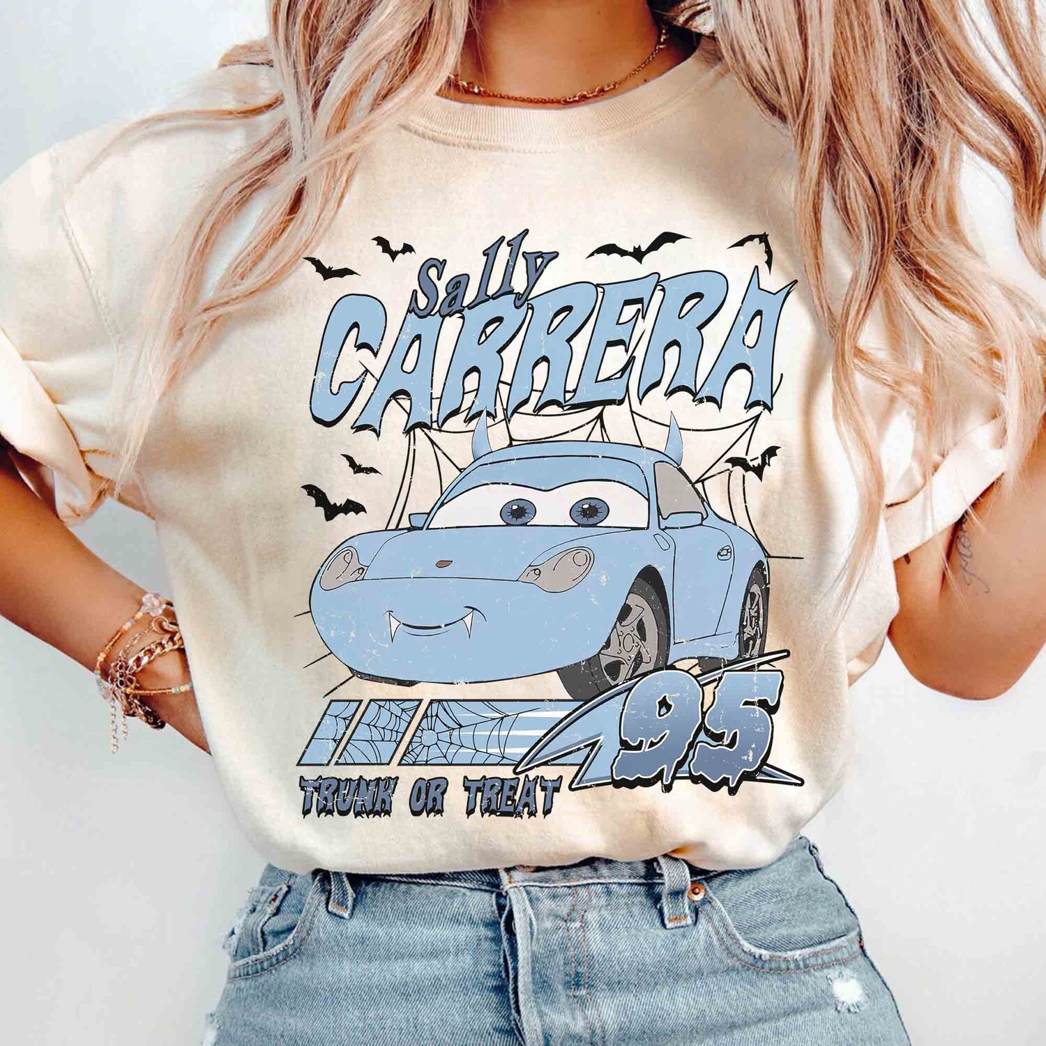 Retro Cars Movie Characters Disney Halloween Shirt Halloween Party Tee Disney Trip Shirt image 4