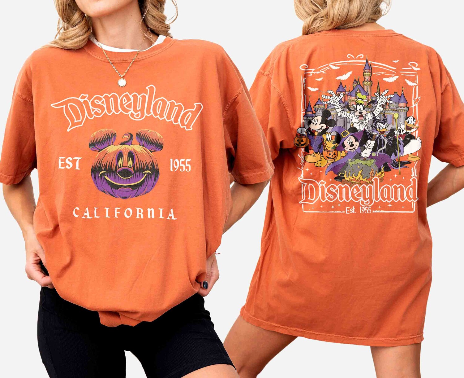 Disneyland Est. 1955 Halloween Shirt | 2 Sided Oogie Boogie Bash Party Shirt image 2