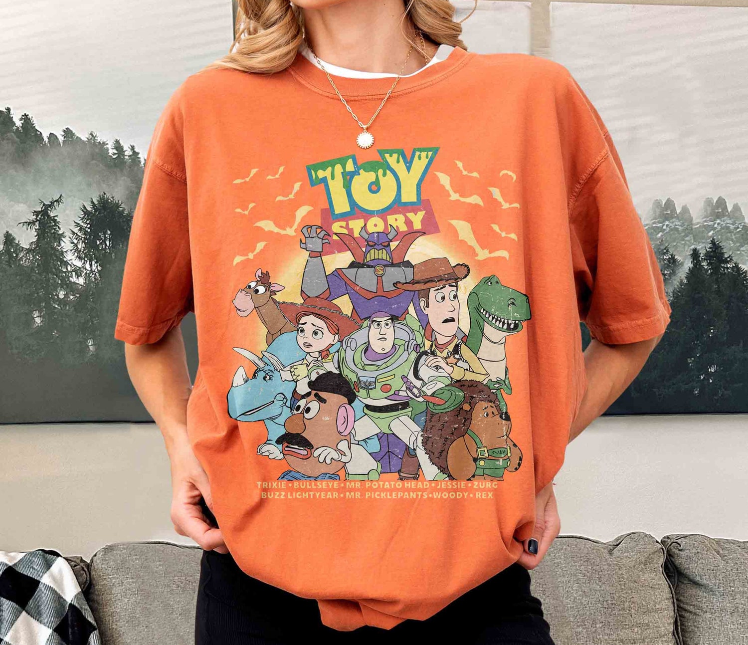 Retro Toy Story Halloween Shirt | Vintage Sweatshirt | Halloween Party 2024 image 2