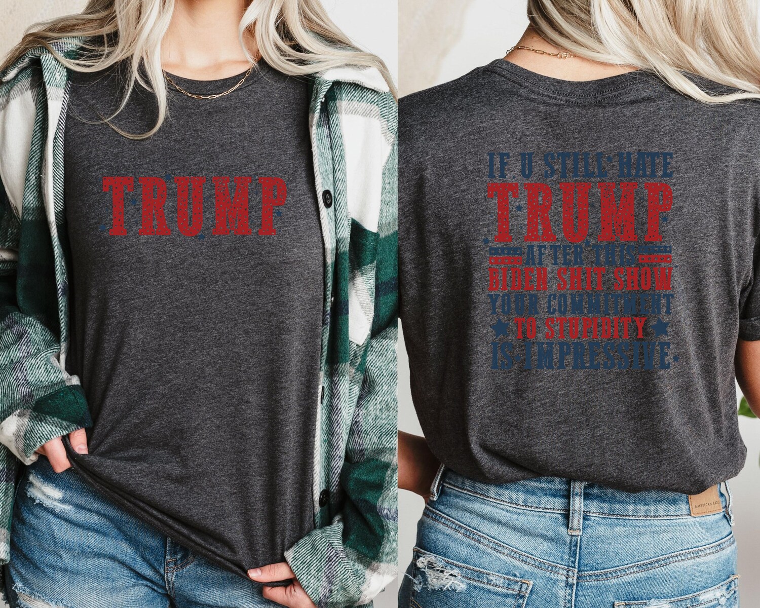 Trump 2024 Shirt | Donald Trump Supporter Tee | President Trump Election 2024 Apparel image 7