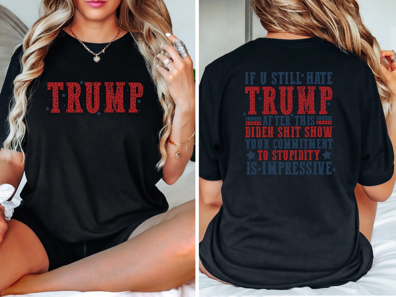 Trump 2024 Shirt | Donald Trump Supporter Tee | President Trump Election 2024 Apparel image 1