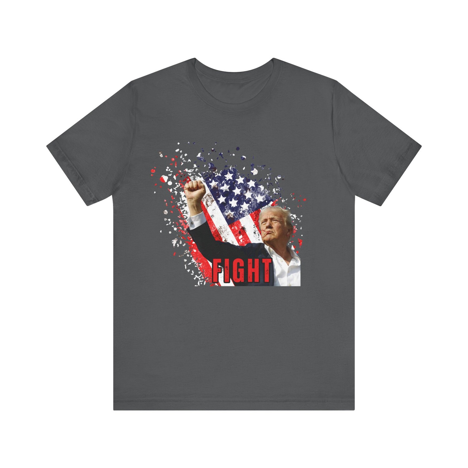 Pro Trump Fight T-Shirt | Republican Convention Donald Trump Support Tee image 6