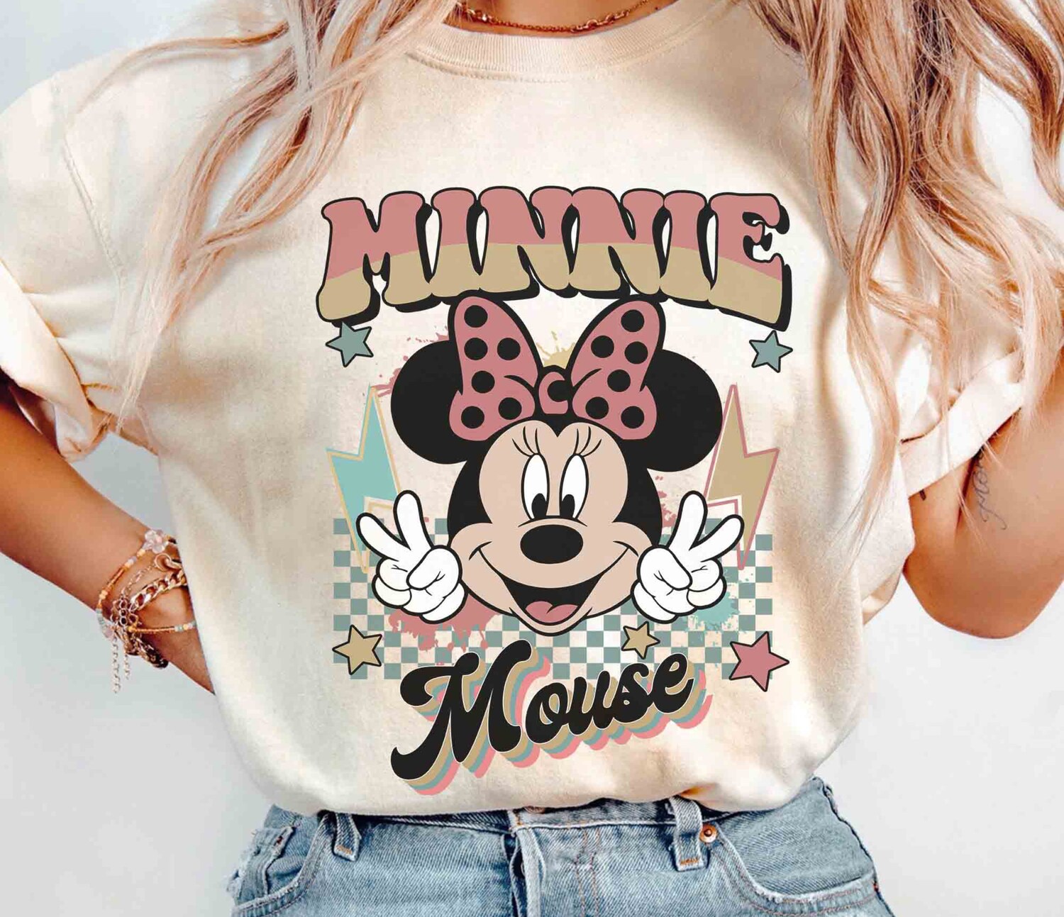 Retro Mickey and Friends Vintage Shirt | Vacation Tee | Mickey Minnie Shirt image 3