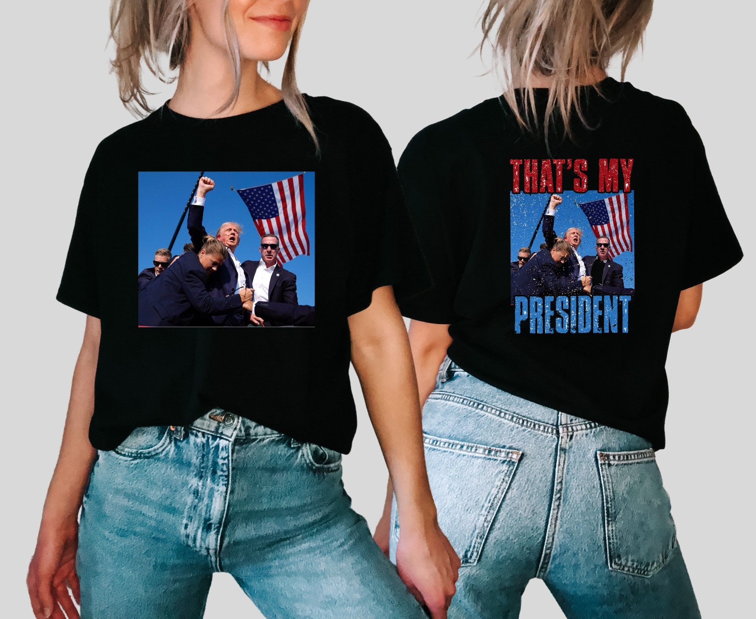 Trump 2024 MAGA Rally Shirt | Trump Pennsylvania Election Tee | Republican Political Gift image 1