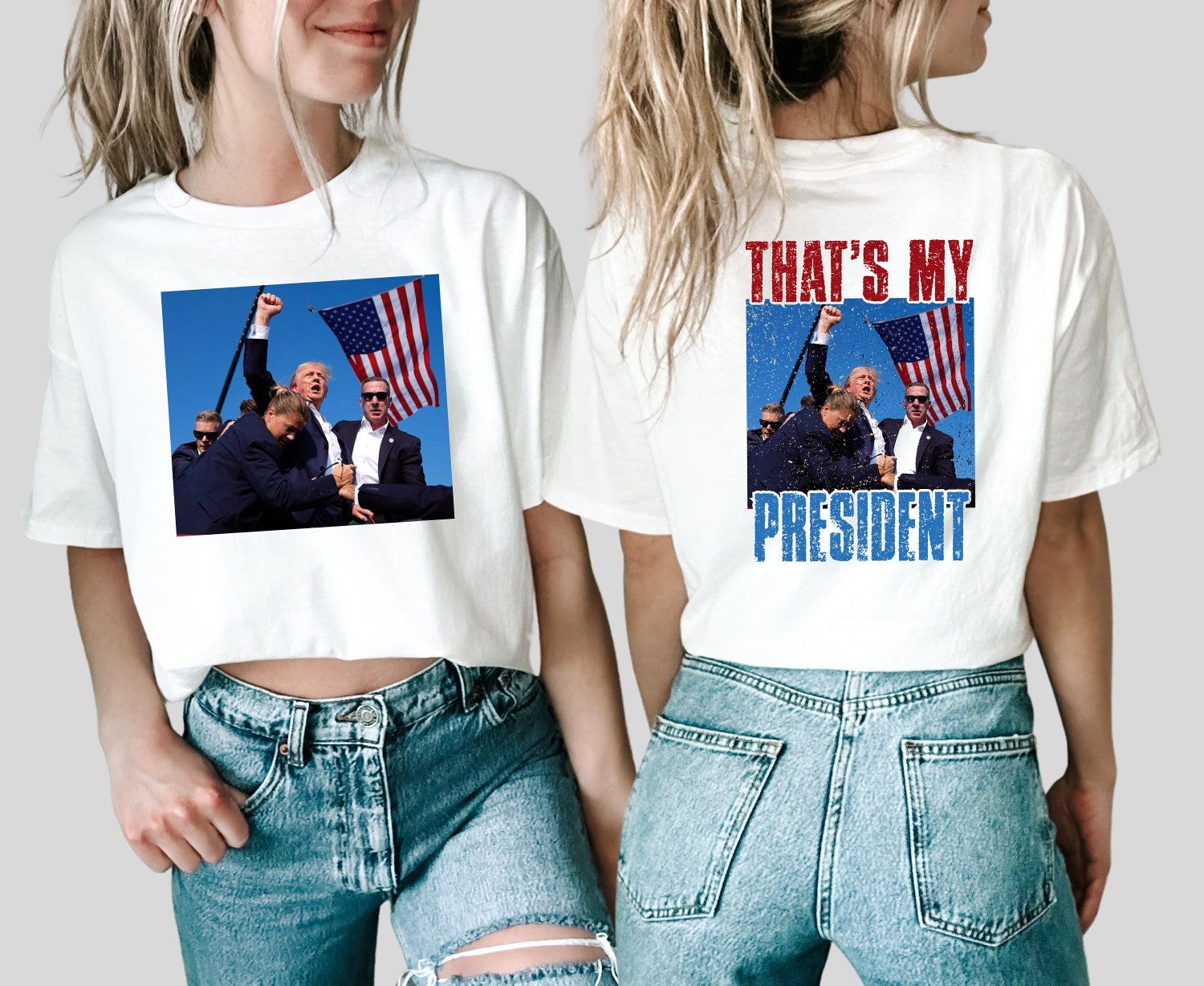 Trump 2024 MAGA Rally Shirt | Trump Pennsylvania Election Tee | Republican Political Gift image 0