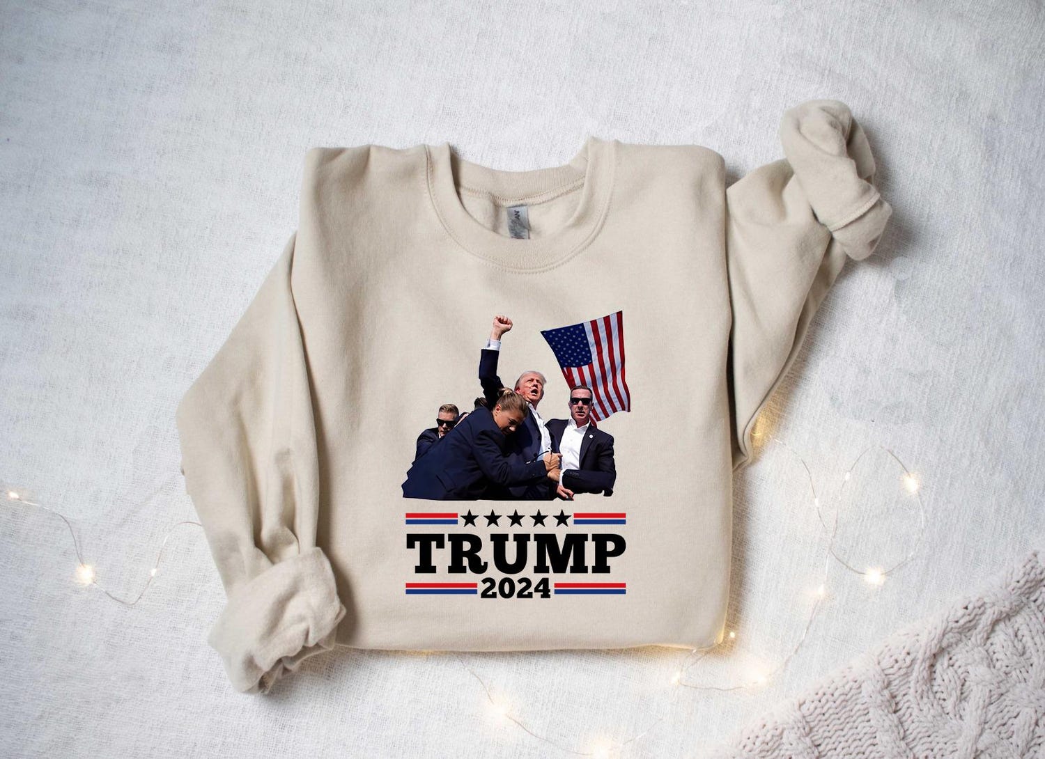 Stand With Trump Shirt - Trump Rally Shirt - Make America Great Again Sweatshirt - Trump 2024 image 5