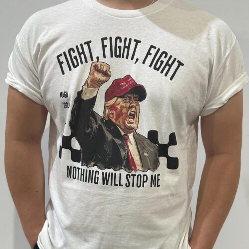 Nothing Will Stop Me Trump 2024 Rally Shirt | Donald Trump Pennsylvania Campaign T-Shirt image 0