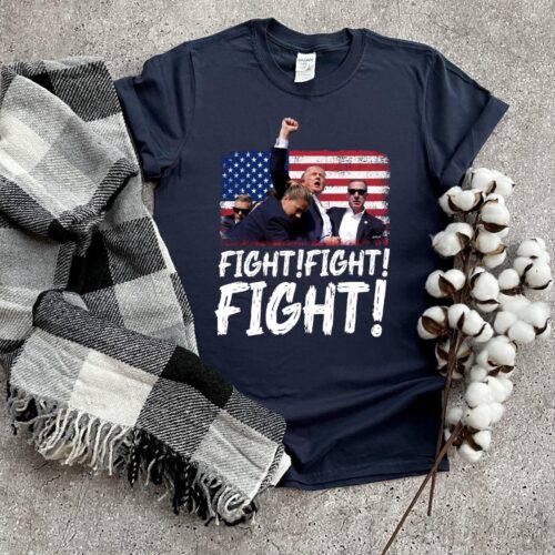 Trump 2024 Election Shirt | Support President Donald Trump | Fight Fight Fight Tee image 0