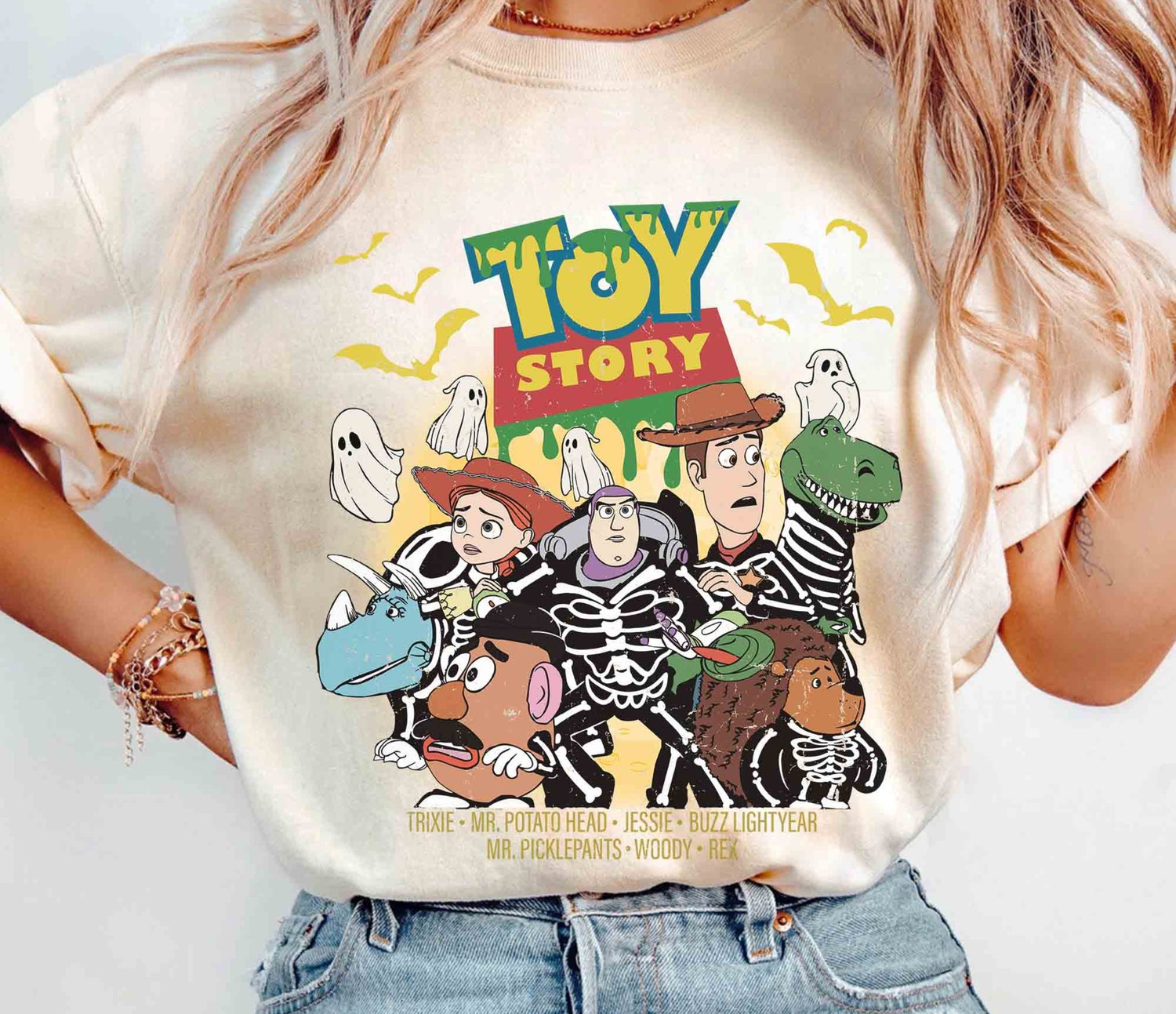 Retro Toy Story Halloween Shirt Vintage Toy Story Tee Halloween 2024 image 1