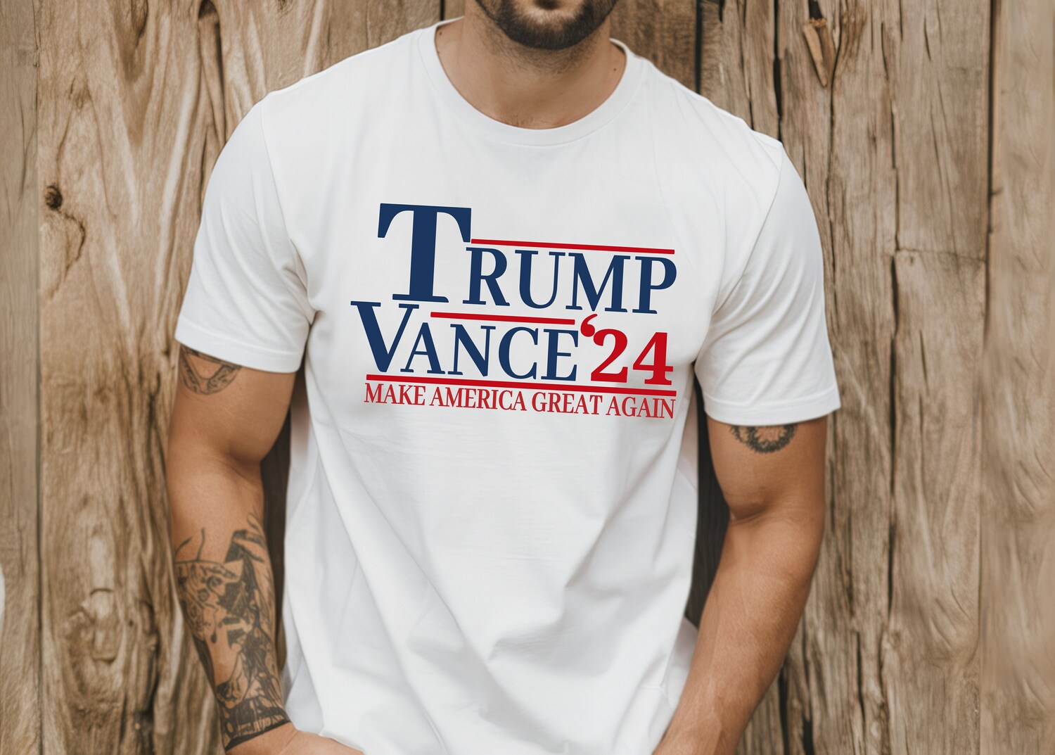 Trump 2024 Election Shirt | Trump Vance 2024 | MAGA Donald Trump T-Shirt | Never Surrender Merchandise image 3