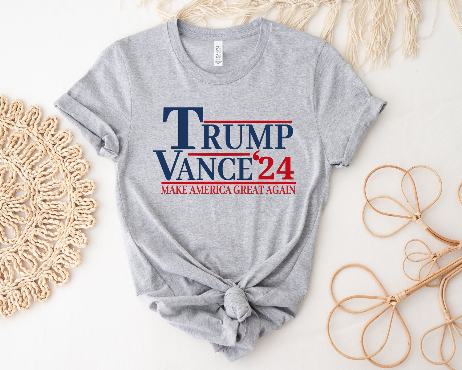 Trump 2024 Election Shirt | Trump Vance 2024 | MAGA Donald Trump T-Shirt | Never Surrender Merchandise image 0