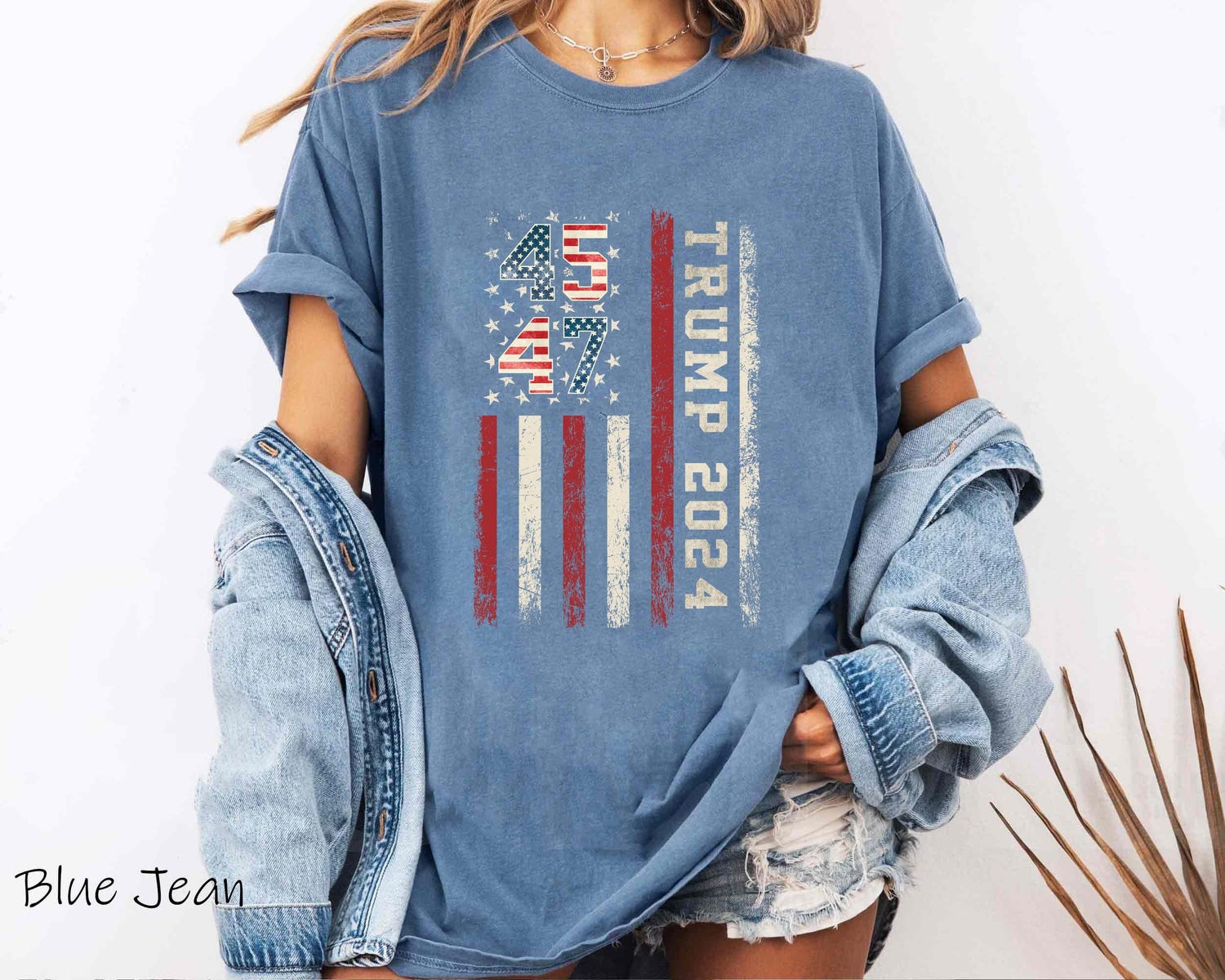 Trump 2024 American Flag Shirt President Election T-shirt Take America Back image 4