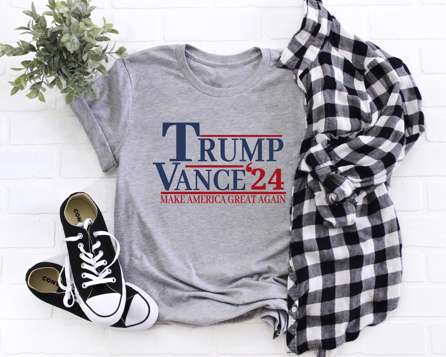 Trump Vance 2024 Shirt JD Vance VP Shirt Donald Trump Republican Fight Shirt image 2