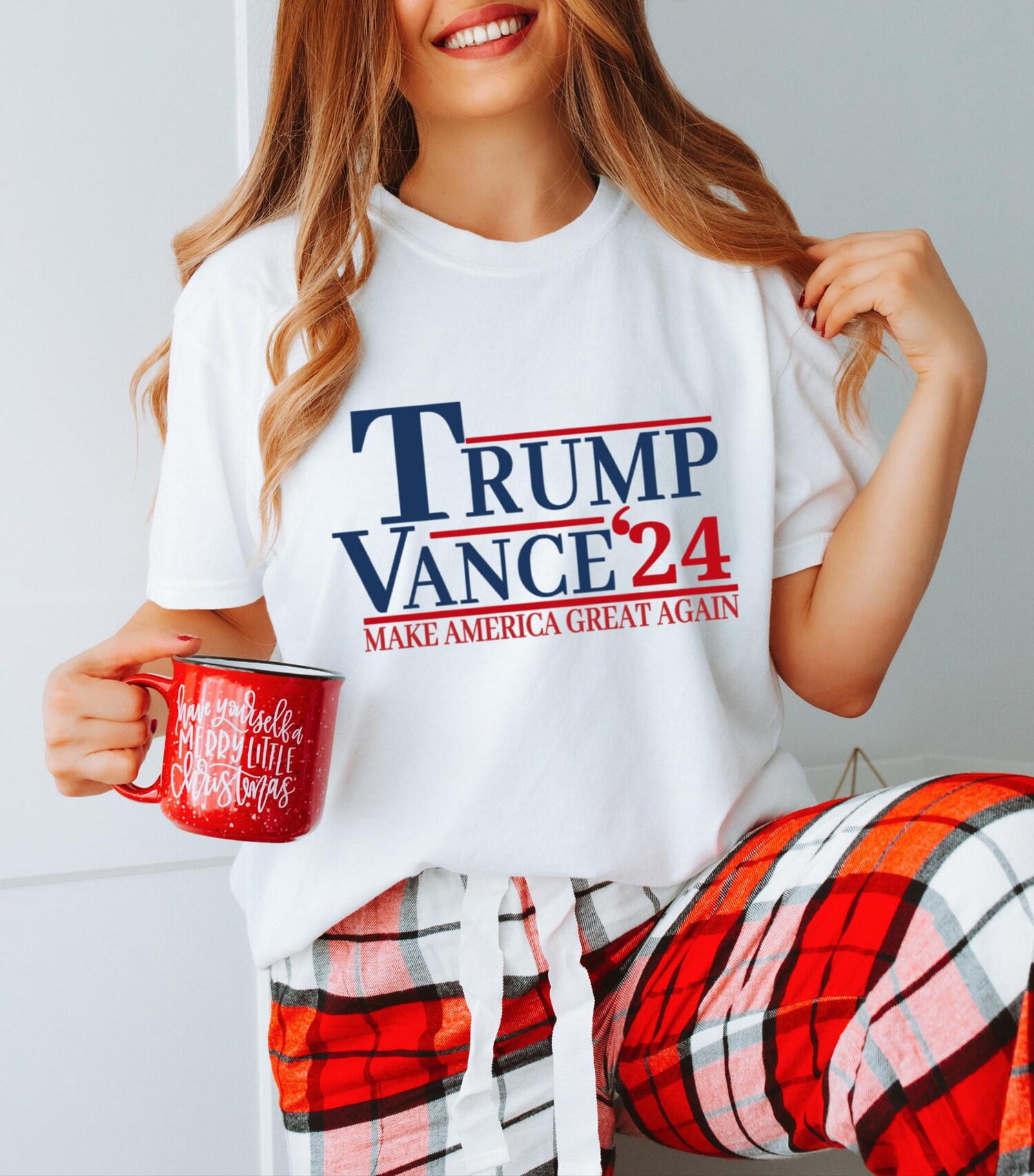 Trump 2024 Shirt | Trump Vance Election T-Shirt | MAGA Never Surrender Tee image 1