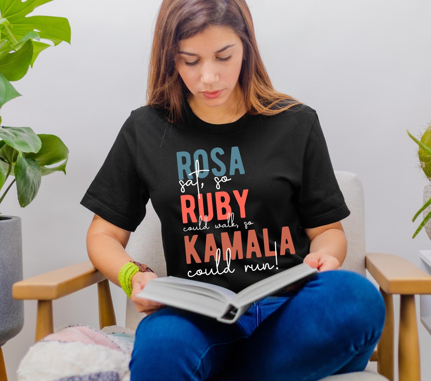 Kamala Harris 2024 Presidential Election Shirt Support Kamala for President Rally Tee image 0