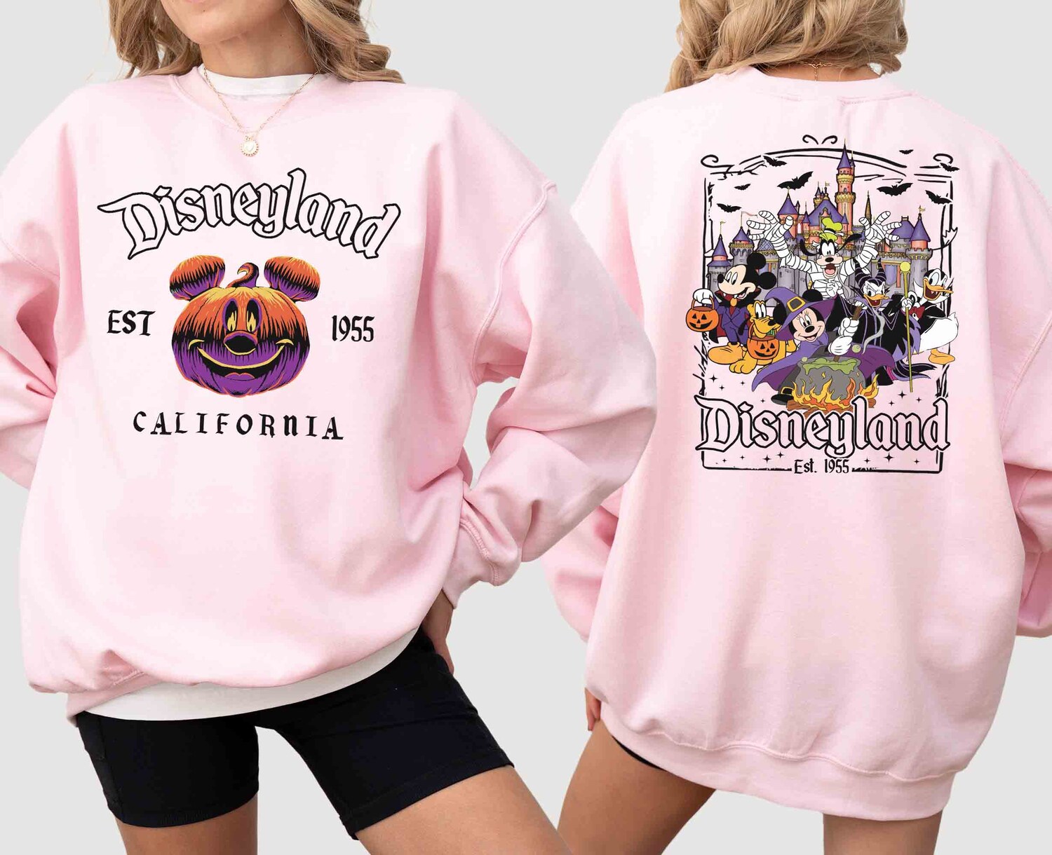 Disneyland Est. 1955 Halloween Shirt | 2 Sided Oogie Boogie Bash Party Shirt image 6