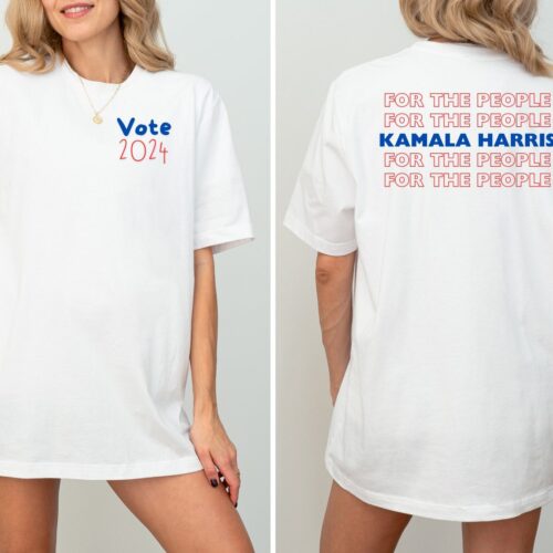 Vote 2024 Kamala Harris Shirt | President Kamala Harris 2024 Tee | Kamala Rally Democrat Shirt image 0