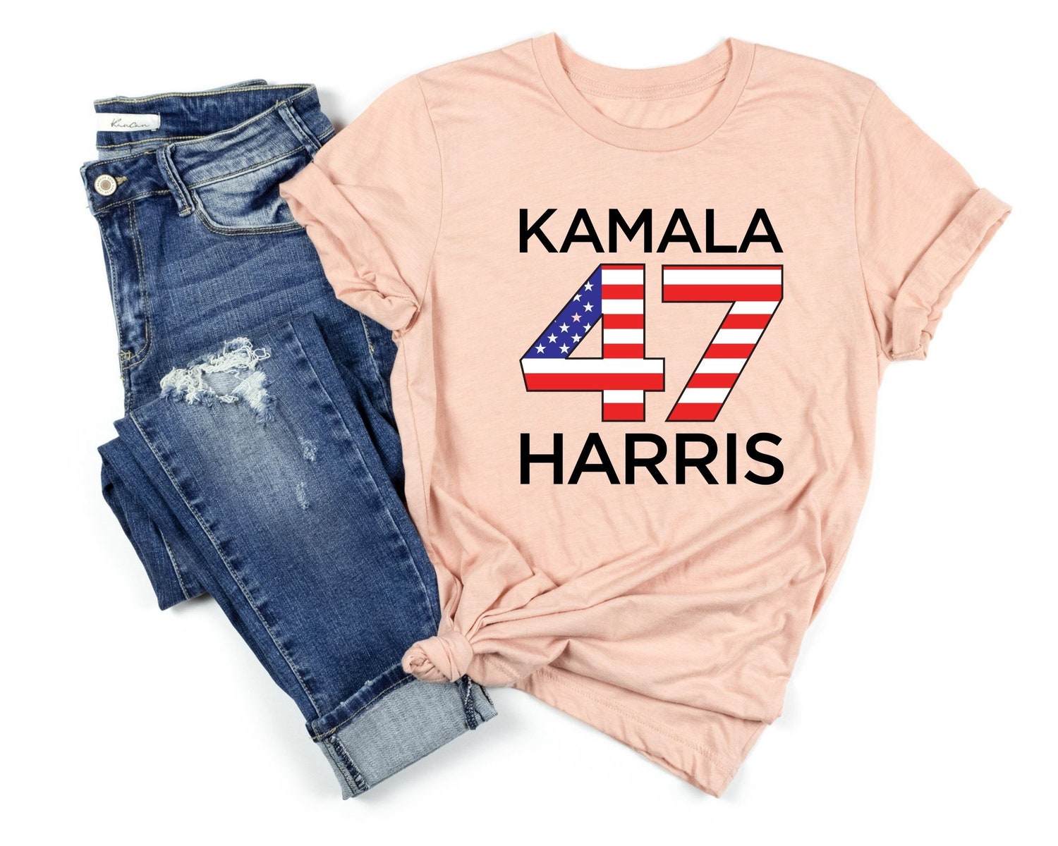 Kamala Harris 2024 President T-Shirt | Anti Trump Sweatshirt | USA Kamala Harris Apparel image 3