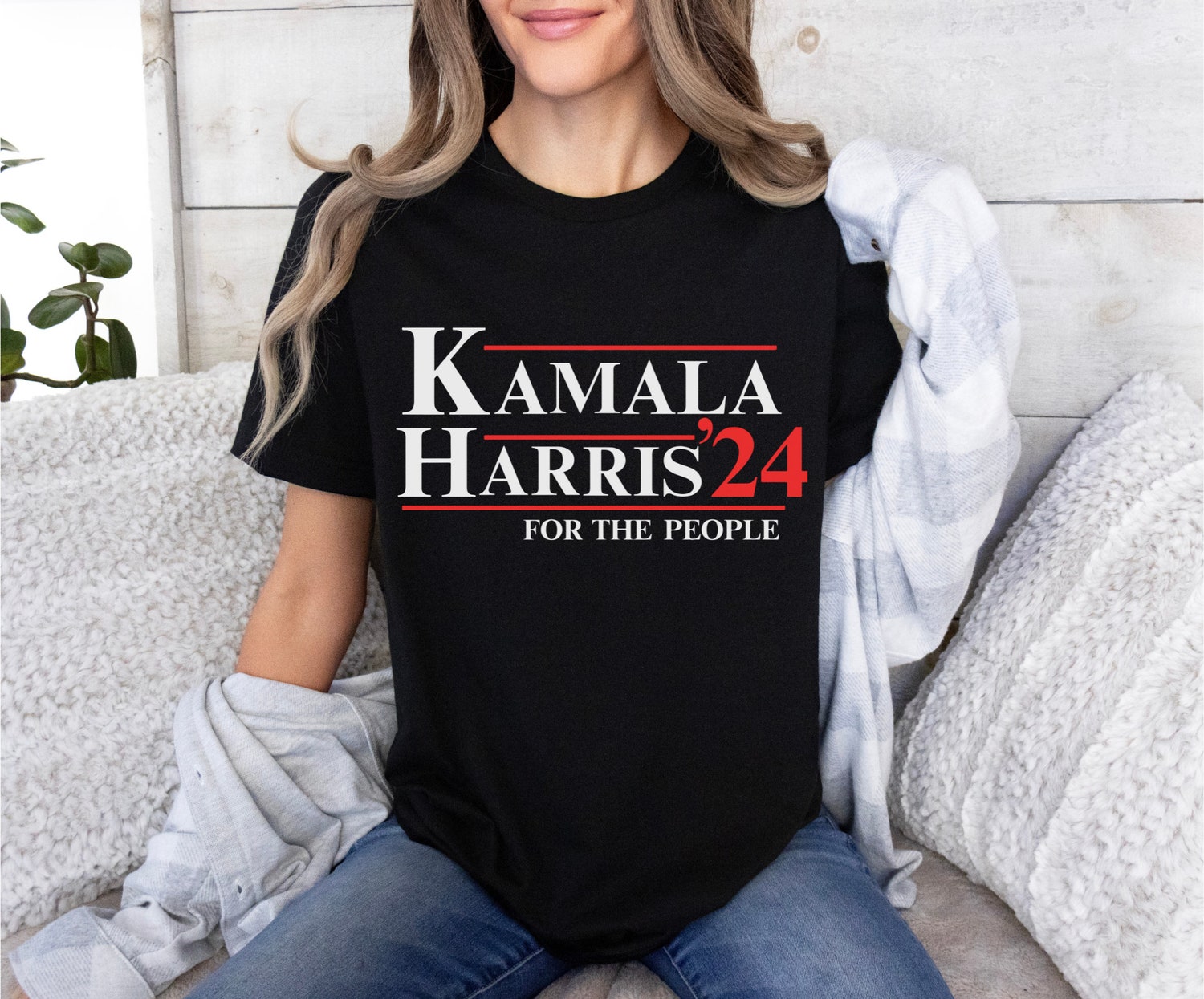 2024 Kamala Harris Shirt - Madam President T-Shirt - Vote for Kamala Harris - Kamala vs Biden image 2