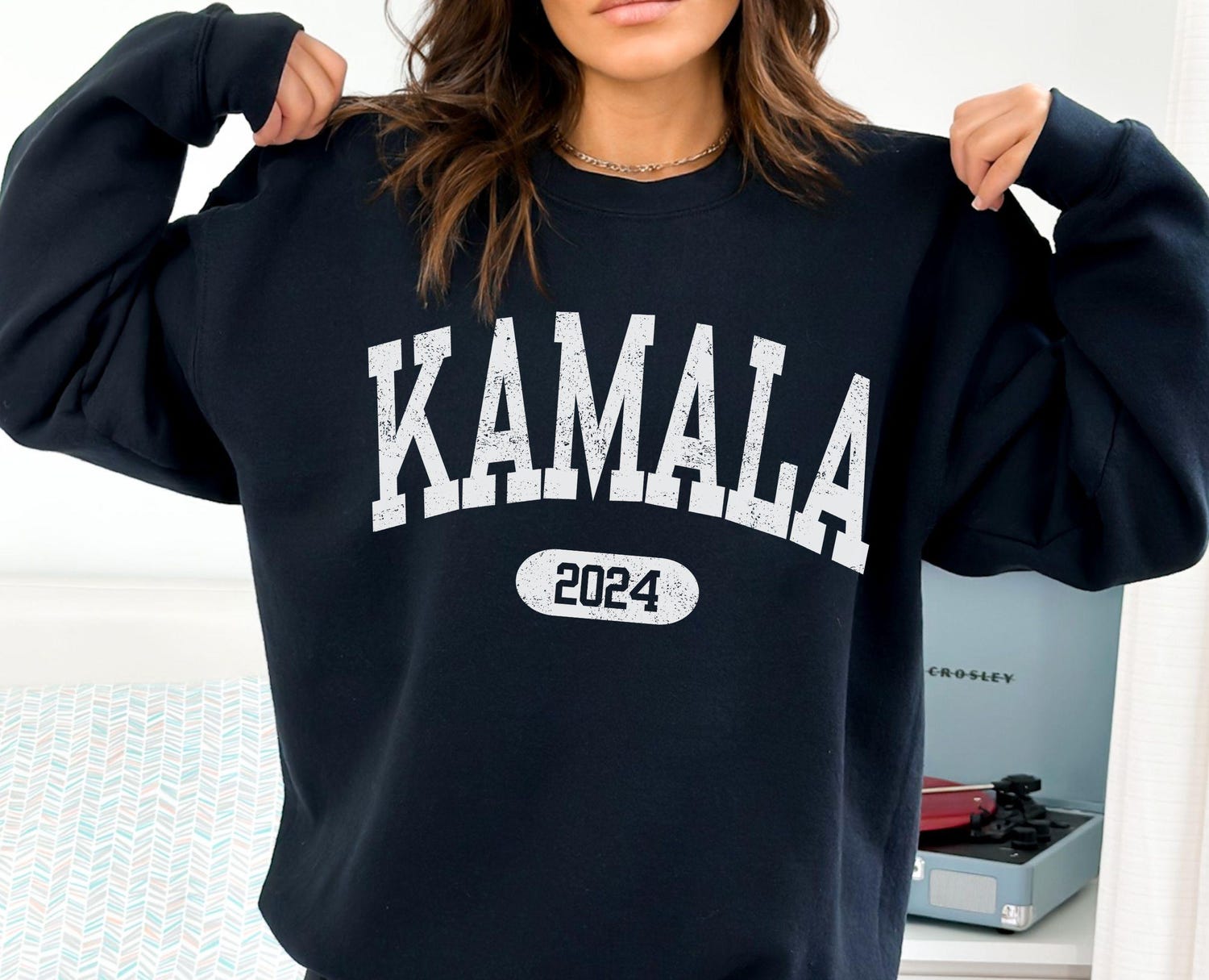 Kamala Harris 2024 President Shirt | Women's Power | Girl Power Democratic Election Top image 2