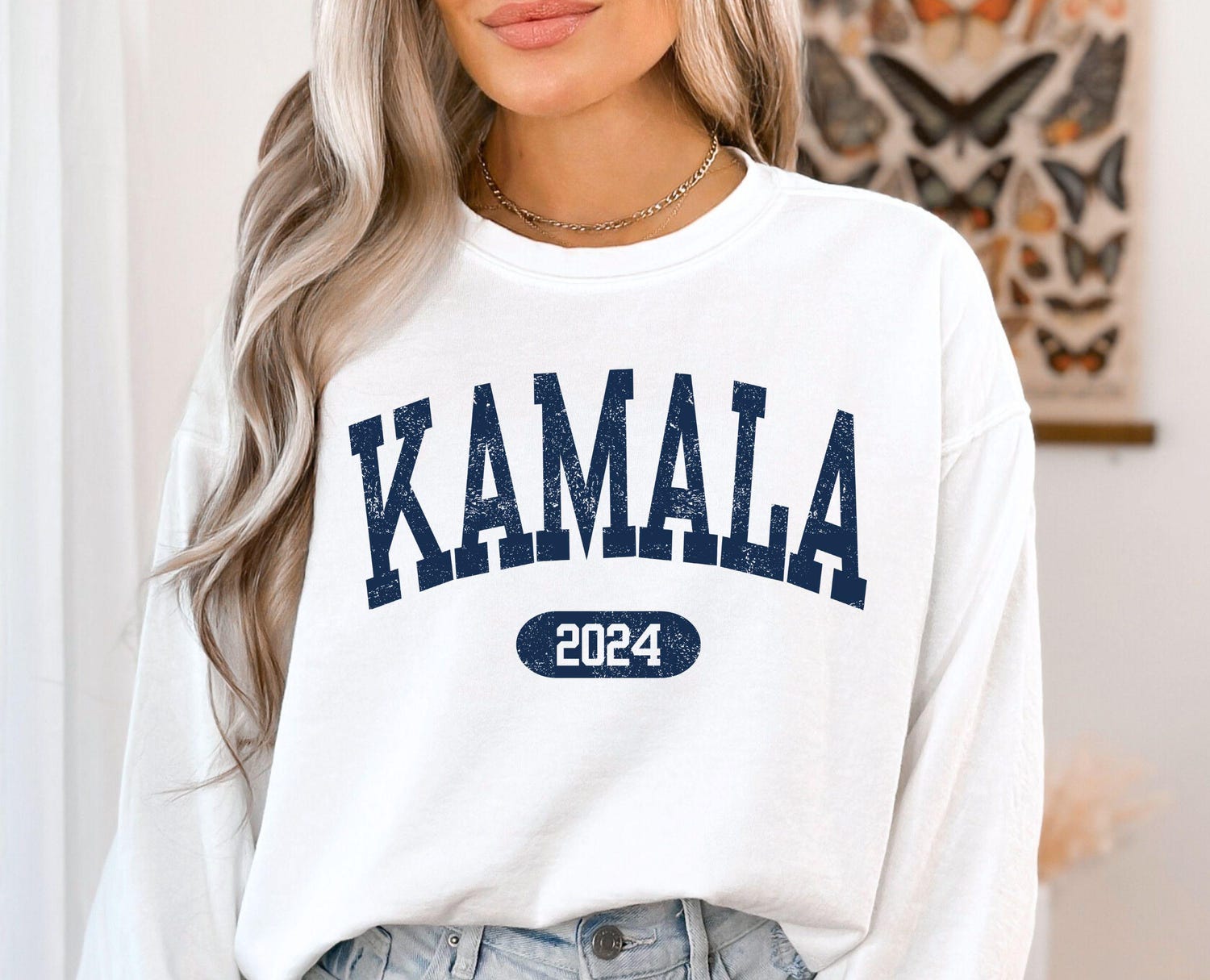 Kamala Harris 2024 President Shirt | Women's Power | Girl Power Democratic Election Top image 3