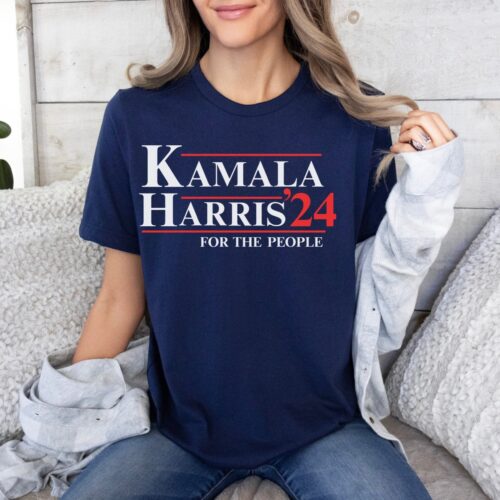 2024 Kamala Harris Shirt - Madam President T-Shirt - Vote for Kamala Harris - Kamala vs Biden image 0