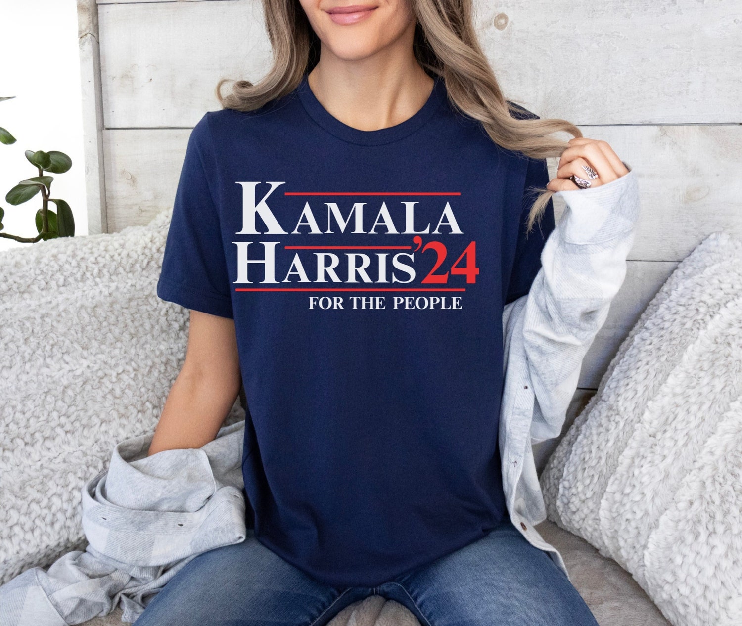 2024 Kamala Harris Shirt - Madam President T-Shirt - Vote for Kamala Harris - Kamala vs Biden image 0
