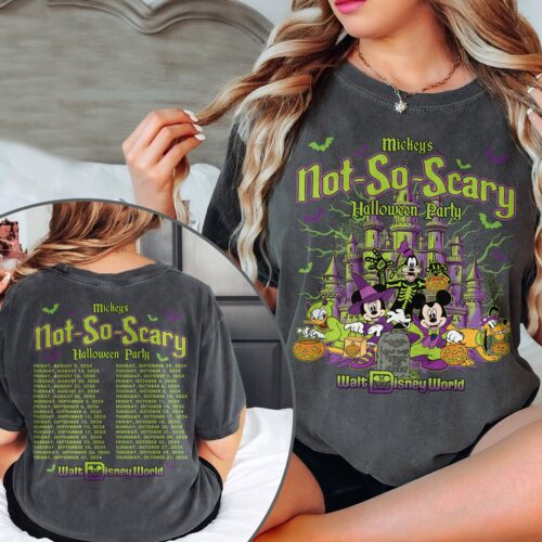 Mickey's Not So Scary Halloween Party 2024 Shirt | Halloween Tee | Mickey and Friends Shirt image 0