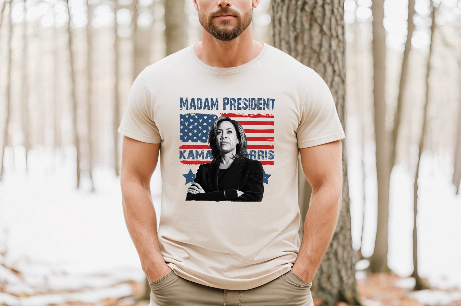 2024 Kamala Harris Shirt Madam President Election Shirt Kamala Harris 2024 Campaign Tee image 2