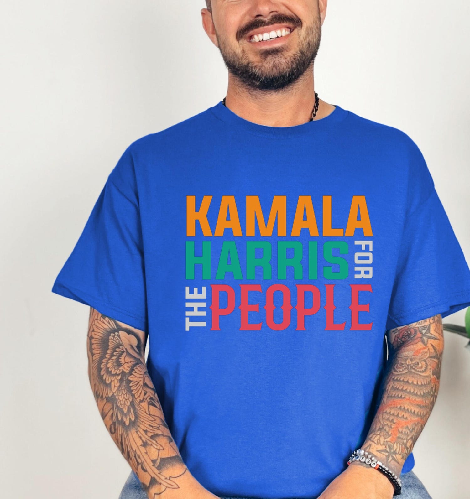 Kamala Harris 2024 Election Shirt Vote Kamala for President Harris For the People Tee image 6