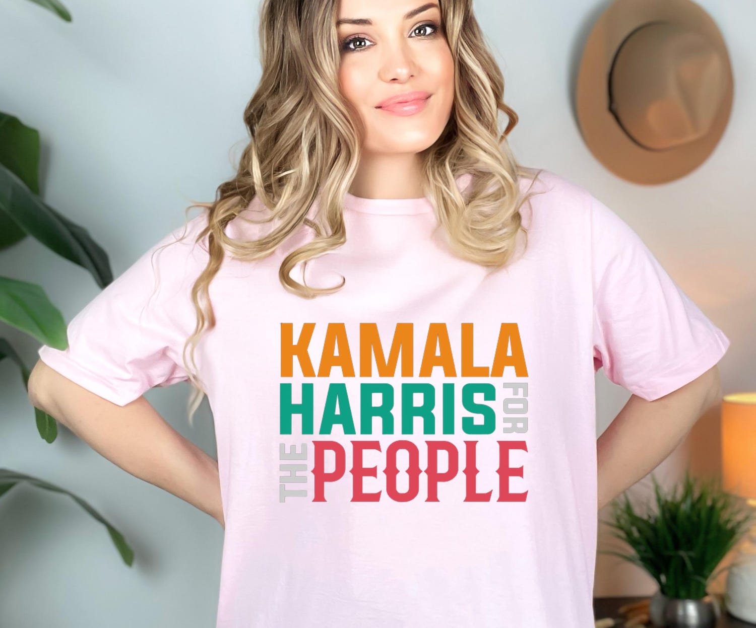 Kamala Harris 2024 Election Shirt Vote Kamala for President Harris For the People Tee image 1