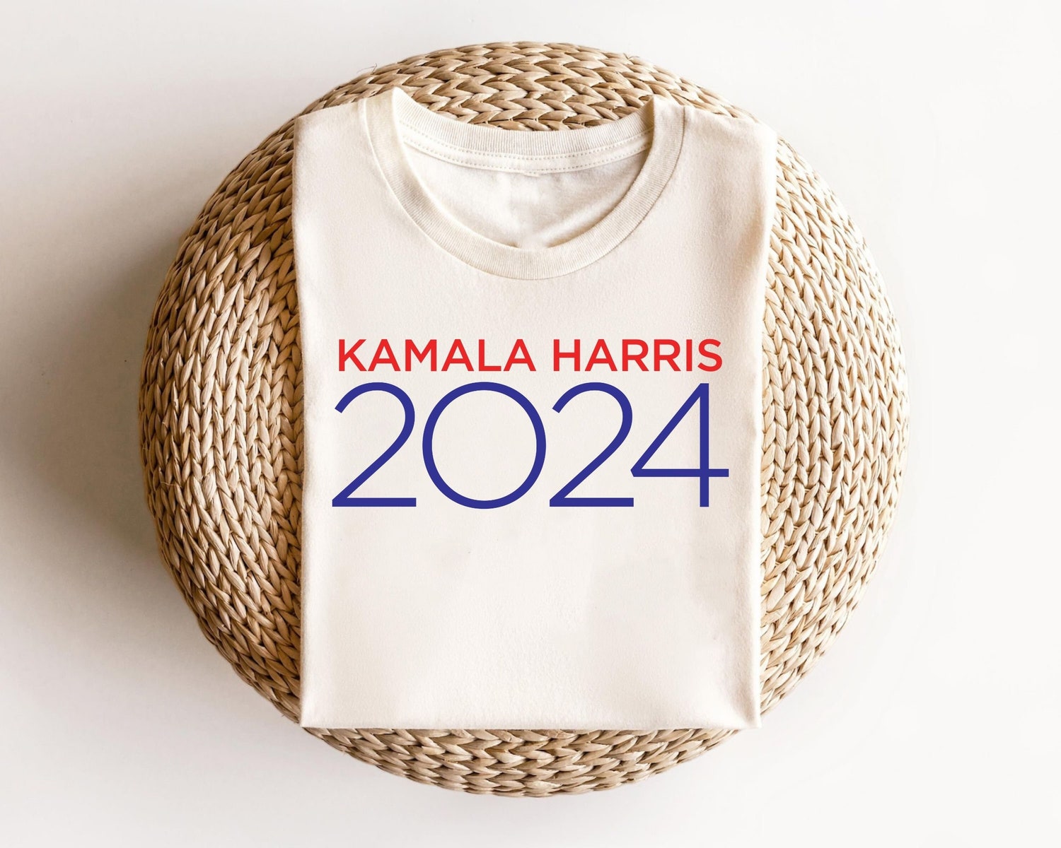 Kamala Harris 2024 T-Shirt | Madam President Supporter Tee | I Am Speaking Shirt image 1